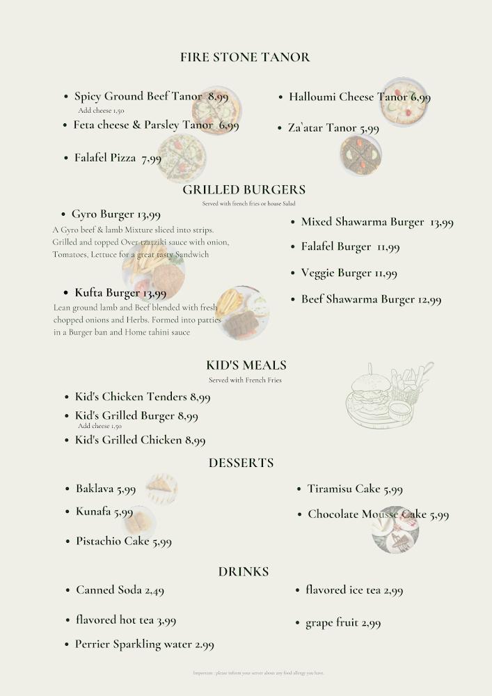 3 Olives Mediterranean Grill & Lounge Menu image 4